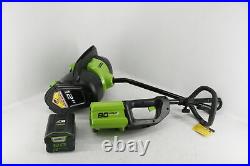 SEE NOTES Greenworks PRO 80V Cordless Snow Shovel W 2.0 AH Battery 2600602