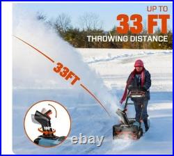 SENIX 2x2 40V Brushless 21 Cordless Snow Blower NEW No Battery No Charger