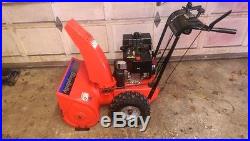 SIMPLICITY 22 inch- 7 hp- 2 Stage Gas Snow Blower with Electric start