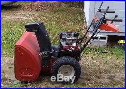 SNOWBLOWER 24 Inch 208cc Two-Stage Electric Start Gas Powered Snow Blower