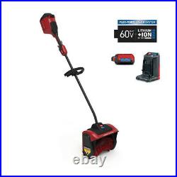 SNOW SHOVEL BLOWER Thrower Electric Cordless 60V Battery Charger Included 12