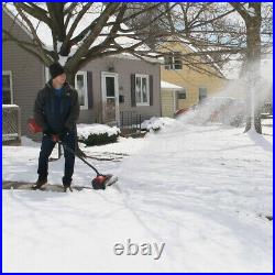 SNOW SHOVEL BLOWER Thrower Electric Cordless 60V Battery Charger Included 12