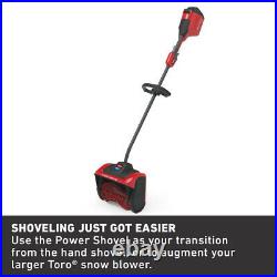 SNOW SHOVEL BLOWER Thrower Electric Cordless 60V Battery Charger Included 12