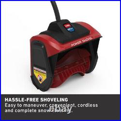 SNOW SHOVEL BLOWER Thrower Electric Cordless 60V Battery Charger Included 12