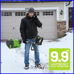 STEELITE 21V 12 Electric Cordless Snow Shovel with 4.0-Ah Battery and Charger