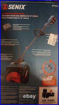 Senix 2x2 40 Volt 13 inch Cordless Snow Shovel