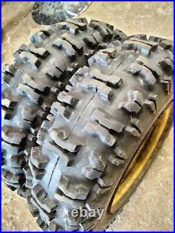 Set of John Deere 1032 826 Snowblower Wheels with 4.80 X 8 Carlisle Tires SAVE