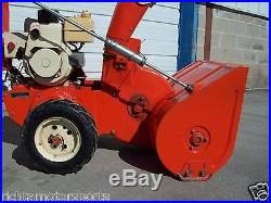 Simplicity 524 5 HP 2 Stage Snowbuster Snow Thrower Model 1690379 Great Shape