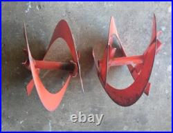 Simplicity 560 760 860 Snowblower Right & Left Auger Set Rakes Flightings