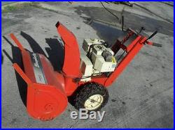 Simplicity 8hp snowblower snow blower with elec start low hrs