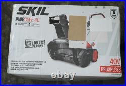 Skil SB2001C-10 PWRCORE40 20 Cordless Single Stage Snow Blower Kit (6Ah) Skil SB2001C-10 PWRCORE40 20 Cordless Single Stage Snow Blower Kit (6Ah)