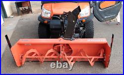 Slightly Used 66 Kubota RTV snow blower V5296