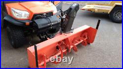 Slightly Used 66 Kubota RTV snow blower V5296
