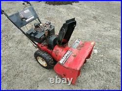 Snapper 2 Stage Snow Thrower 8 Horsepower 24 Clearing Width blower 8/24