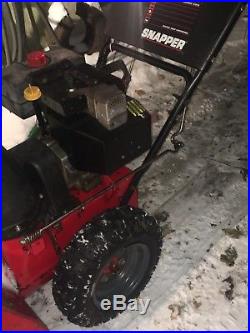Snapper 8245 Snow Blower 8hp 24inch with Light 2 stage Snow thrower