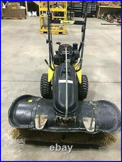 SnowEx SS4000 Walk Behind Rotary Snow Power Broom