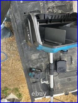 Snow Blower Cordless 17-inch with Wheels, Electric Tanbaby
