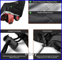 Snow Blower Cover-600D Heavy Duty Polyester, Waterproof, UV Protection, Universa