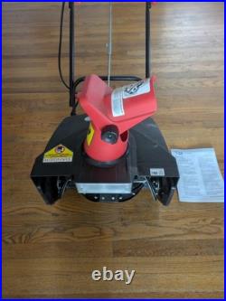 Snow Blower Snow Joe SJM988 Electric Walk-Behind Snowblower 18X10 with Light & M