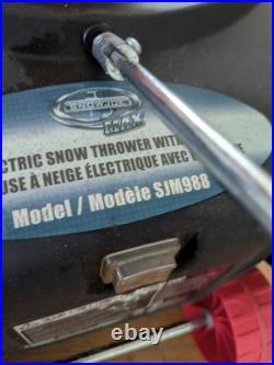 Snow Blower Snow Joe SJM988 Electric Walk-Behind Snowblower 18X10 with Light & M
