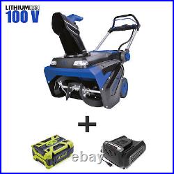 Snow Joe 100-Volt iONPRO Cordless Brushless Single Stage Snowblower 21-Inch