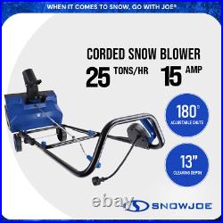 Snow Joe 15A Electric Walk Behind Snow Blower with Dual LED Lights, SNJ-SJ627E