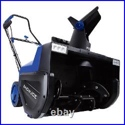 Snow Joe 15A Electric Walk Behind Snow Blower with Dual LED Lights, SNJ-SJ627E