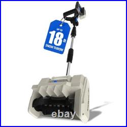 Snow Joe 20-Volt Cordless Snow Shovel Kit Directional Chute Brushless Motor