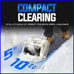 Snow Joe 20-Volt Cordless Snow Shovel Kit Directional Chute Brushless Motor