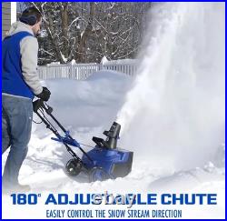 Snow Joe 21 Electric Single-Stage Snow Blower 15-Amp Directional Chute Control Snow Joe 21 Electric Single-Stage Snow Blower 15-Amp Directional Chute Control