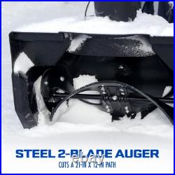 Snow Joe 21 Electric Single-Stage Snow Blower 15-Amp Directional Chute Control Snow Joe 21 Electric Single-Stage Snow Blower 15-Amp Directional Chute Control