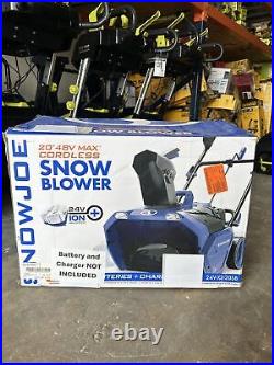 Snow Joe 24V-X2-20SB 48-Volt iON+ Cordless Snow Blower Kit 20-Inch TOOL ONLY