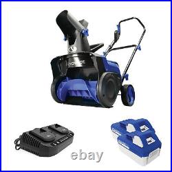 Snow Joe 24V-X2-SB15 48-Volt iON+ Cordless Snow Blower Kit 15-Inch