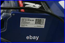 Snow Joe 24V-X2-SB18-XR 18 Inch 48 Volt Cordless Snow Blower Kit Batteries