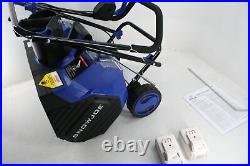 Snow Joe 24V-X2-SB18-XR 18 Inch 48 Volt Cordless Snow Blower Kit w 2 Batteries
