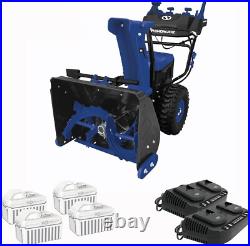 Snow Joe 24V-X4-SB24 96V Brushless Cordless Snow Blower (READ LISTING) #4380