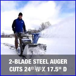 Snow Joe 24V-X4-SB24 96V Brushless Cordless Snow Blower (READ LISTING) #4380