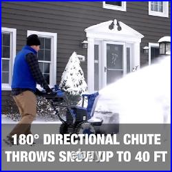 Snow Joe 24V-X4-SB24 96V Brushless Cordless Snow Blower (READ LISTING) #4380