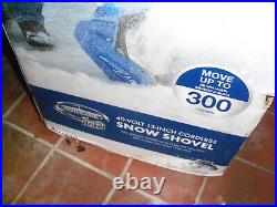 Snow Joe 40V iON13SS IONMAX Cordless Snow Shovel Bundle NIB