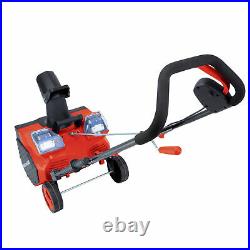 Snow Joe 48-Volt Cordless Snow Blower 18-Inch 2 x 4.0-Ah Batteries & Charger