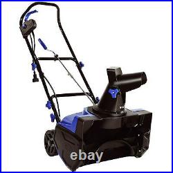 Snow Joe Electric Snow Blower, Push Snow Thrower, Blue (Used)