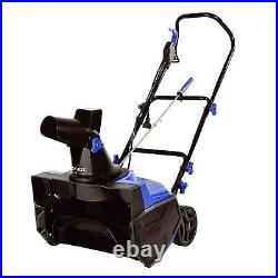 Snow Joe Electric Snow Blower, Push Snow Thrower, Blue (Used)