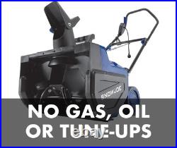 Snow Joe Electric Walk-Behind Single-Stage Snow Blower, 22-inch, 14.5-amp SJ626E