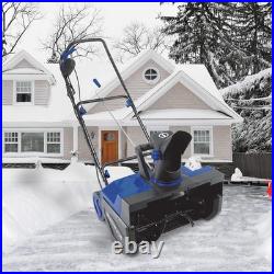 Snow Joe Electric Walk-Behind Single-Stage Snow Blower, 22-inch, 14.5-amp SJ626E