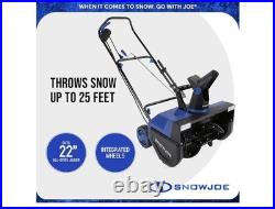 Snow Joe Electric Walk-Behind Single-Stage Snow Blower, 22-inch, 14.5-amp SJ626E