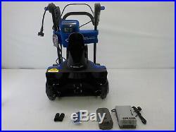 Snow Joe ION18SB-HYB 40V 4.0 Ah Hybrid Cordless Snow Blower, 18