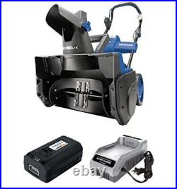 Snow Joe ION18SB-PRO 18-Inch 5.0 Ah Cordless Single Stage Brushless Blower, BLUE Snow Joe ION18SB-PRO 18-Inch 5.0 Ah Cordless Single Stage Brushless Blower, BLUE