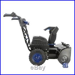 Snow Joe ION8024-CT 24In 80V Cordless Two Stage Snow Blower Blue
