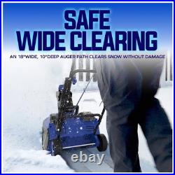 Snow Joe IONMAX 24V Cordless Snow Blower with Electric Engine, 24V-X2-SB18-GO