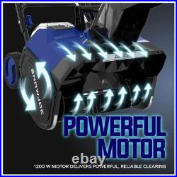Snow Joe IONMAX 24V Cordless Snow Blower with Electric Engine, 24V-X2-SB18-GO